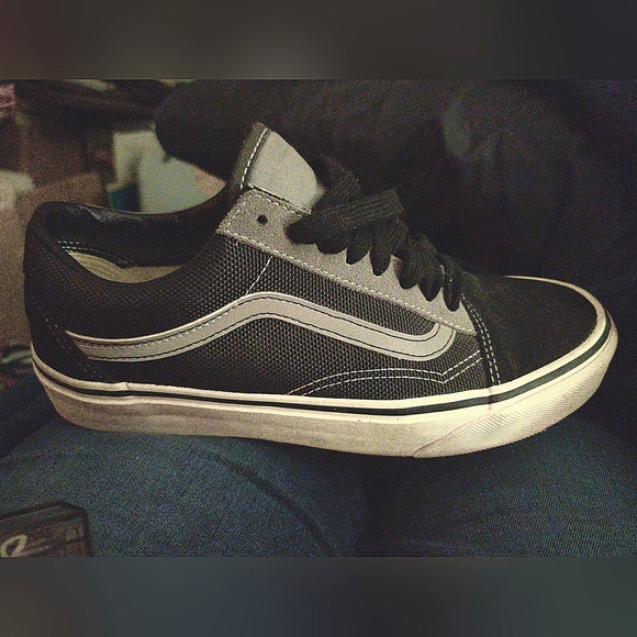 Vans Other - USM-7.5/Wm-9 Vans Old Skool Cordura Black Frost Gray Suede Unisex Skate Sneakers